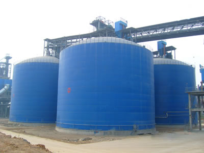 清苑水泥钢板库改造