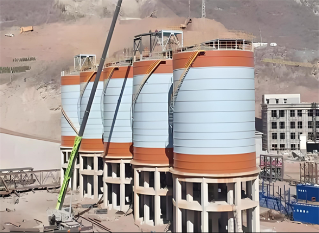 清苑高架钢板仓