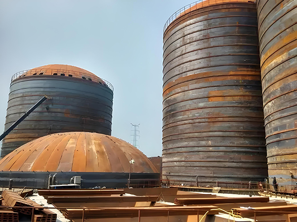 清苑焦粉钢板仓